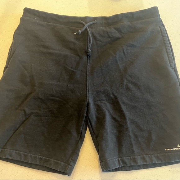 A.P.C. Black Casual Sweat Shorts - Picture 1 of 4